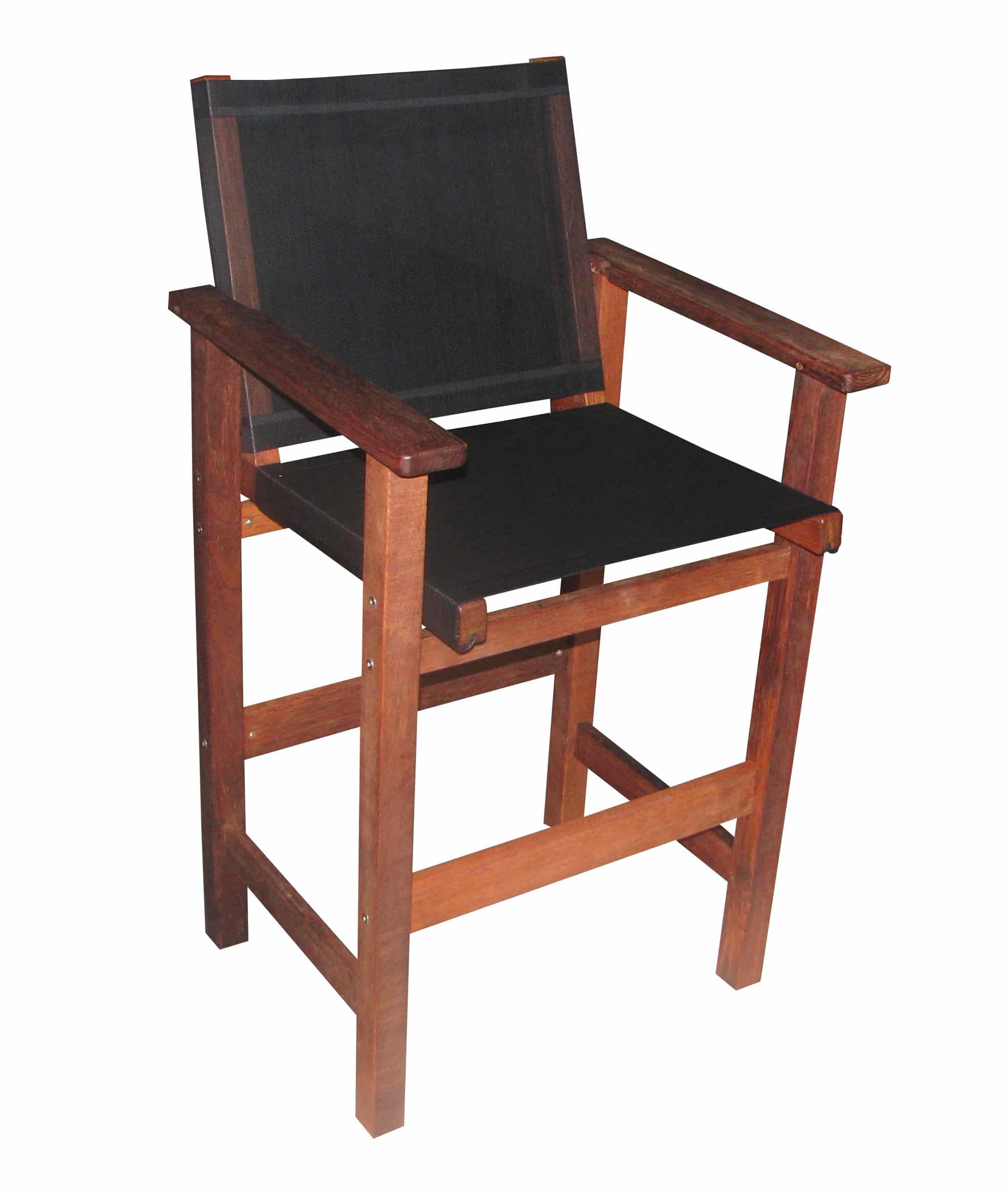 bar height sling back chairs