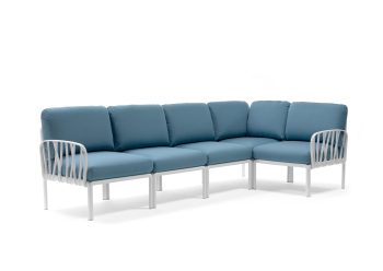 NARDI KOMODO 5 PIECE MODULAR SOFA SETTING | Daydream Leisure Furniture