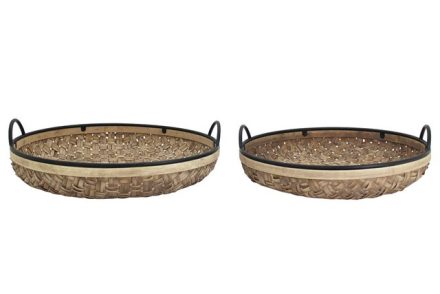 BAMBOO TRAYS 'UMI' (SET 2) | Daydream Leisure Furniture