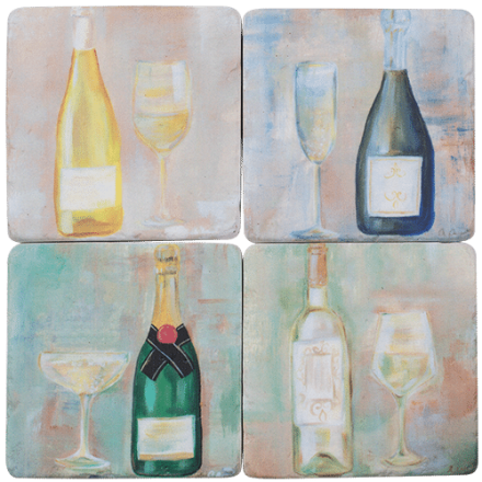 COASTERS SET 4 - 'WINE' | Daydream Leisure Furniture