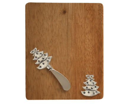 XMAS 'CHEESE BOARD WITH SPREADER' | Daydream Leisure Furniture