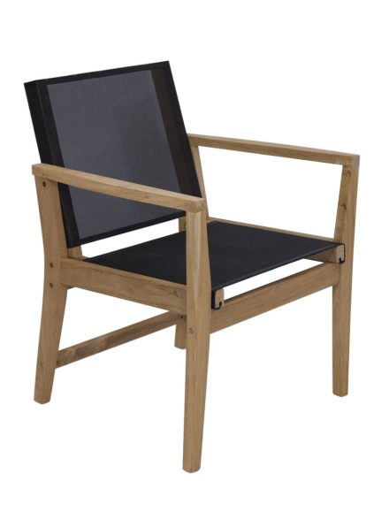 TEAK SLING DINING CHAIR | Daydream Leisure Furniture