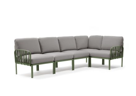 NARDI KOMODO 5 PIECE MODULAR SOFA SETTING | Daydream Leisure Furniture