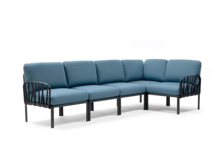 NARDI KOMODO 5 PIECE MODULAR SOFA SETTING | Daydream Leisure Furniture