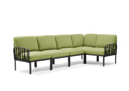 NARDI KOMODO 5 PIECE MODULAR SOFA SETTING | Daydream Leisure Furniture