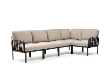 NARDI KOMODO 5 PIECE MODULAR SOFA SETTING | Daydream Leisure Furniture