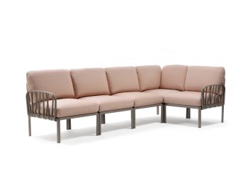 NARDI KOMODO 5 PIECE MODULAR SOFA SETTING | Daydream Leisure Furniture