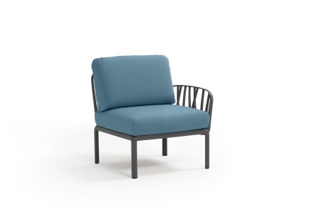 NARDI KOMODO ARMCHAIR (with 1 armrest LH or RH) | Daydream Leisure Furniture