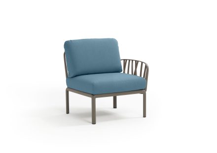 NARDI KOMODO ARMCHAIR (with 1 armrest LH or RH) | Daydream Leisure Furniture