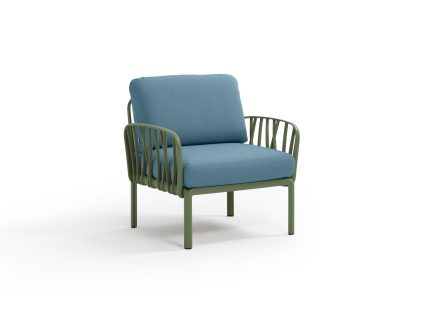 NARDI KOMODO SINGLE SOFA CHAIR WITH ARMS | Daydream Leisure Furniture