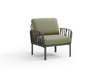 NARDI KOMODO SINGLE SOFA CHAIR WITH ARMS | Daydream Leisure Furniture