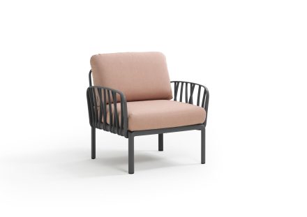 NARDI KOMODO SINGLE SOFA CHAIR WITH ARMS | Daydream Leisure Furniture