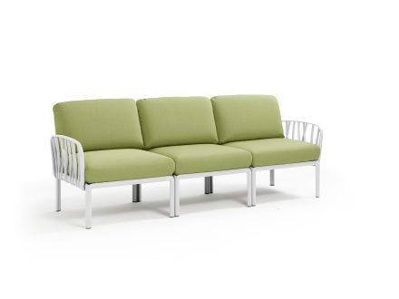 NARDI KOMODO 3 SEATER SOFA WITH ARMS | Daydream Leisure Furniture