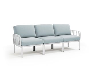 NARDI KOMODO 3 SEATER SOFA WITH ARMS | Daydream Leisure Furniture