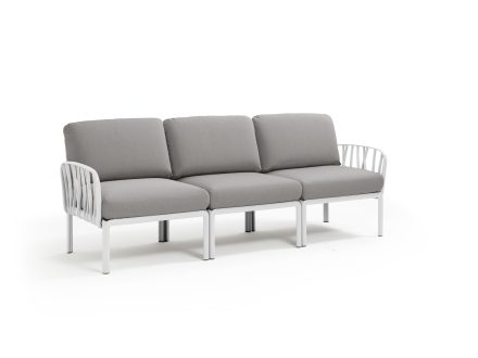 NARDI KOMODO 3 SEATER SOFA WITH ARMS | Daydream Leisure Furniture