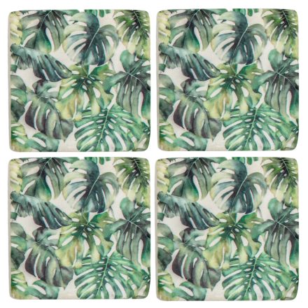 COASTERS SET 4 - 'Monstera grove' | Daydream Leisure Furniture