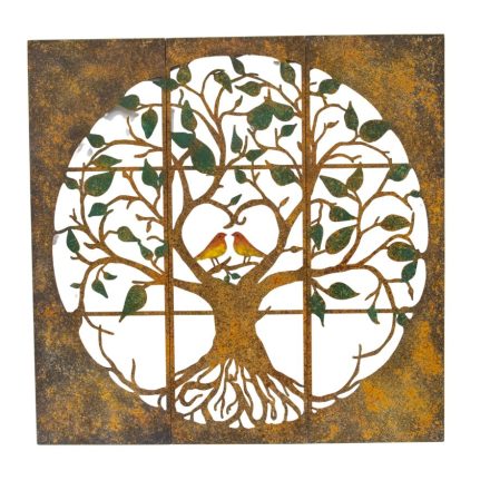 WALL DECOR LASER CUT 'TREE OF LIFE' (3 PIECE) | Daydream Leisure Furniture