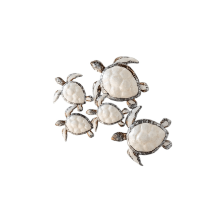 WALL DECOR - CAPIZ - BALE OF SEA TURTLES | Daydream Leisure Furniture